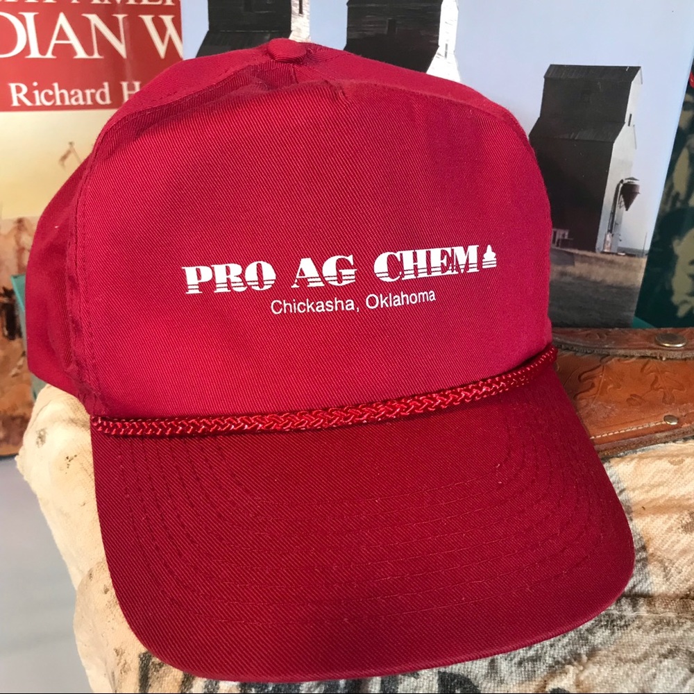 Vintage Pro Ag Chem Chickasha, Oklahoma Hat Os